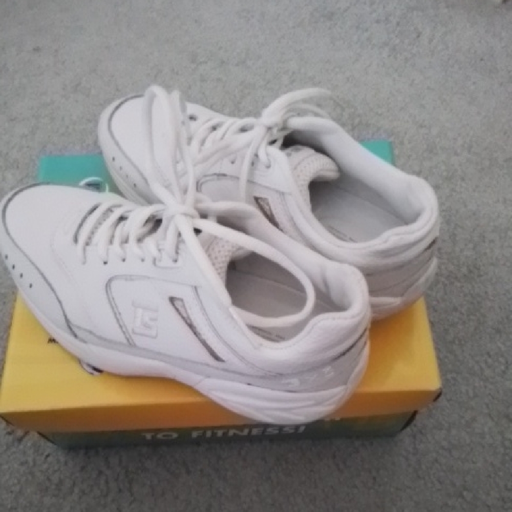 Stylish White Rocker Sole Sneakers for Women